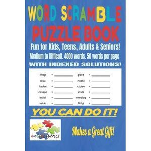 Word Scramble Puzzle Book -- Richard Mann